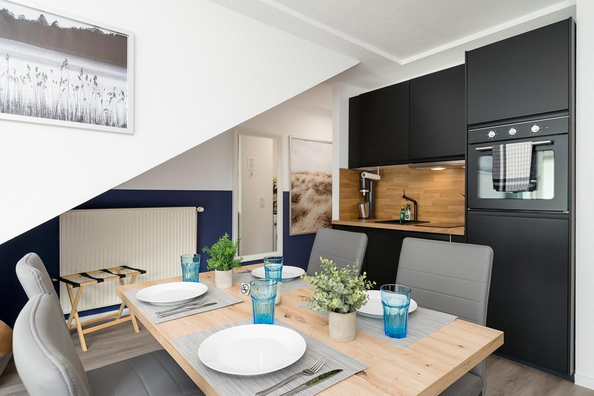 Federnest - Luxus-Studio - Kingsize Boxspringbett - Home-Office Mit Monitor Und Drucker - 11 Min Hbf Duisburg Eksteriør billede